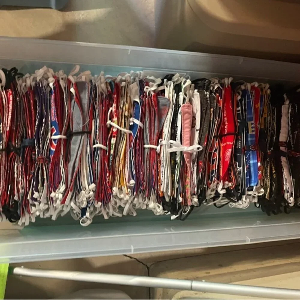 250 Adult 40 Child Face Masks Sports